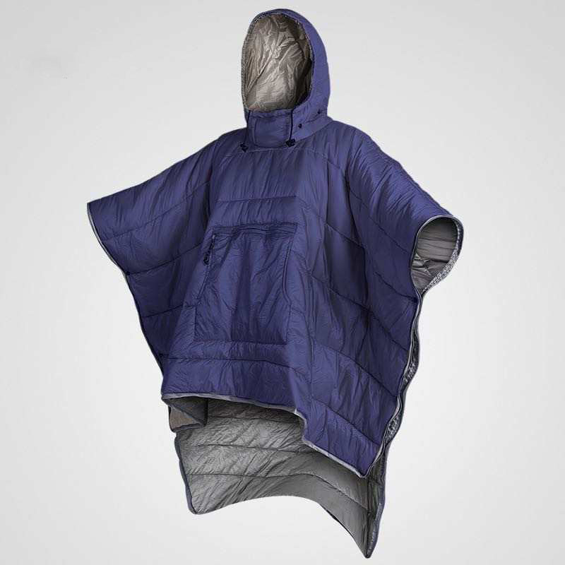 Polardiseno™ | 3 in 1 Ultimate Utomhus Poncho / Sovsäck / Filt för utomhusbruk